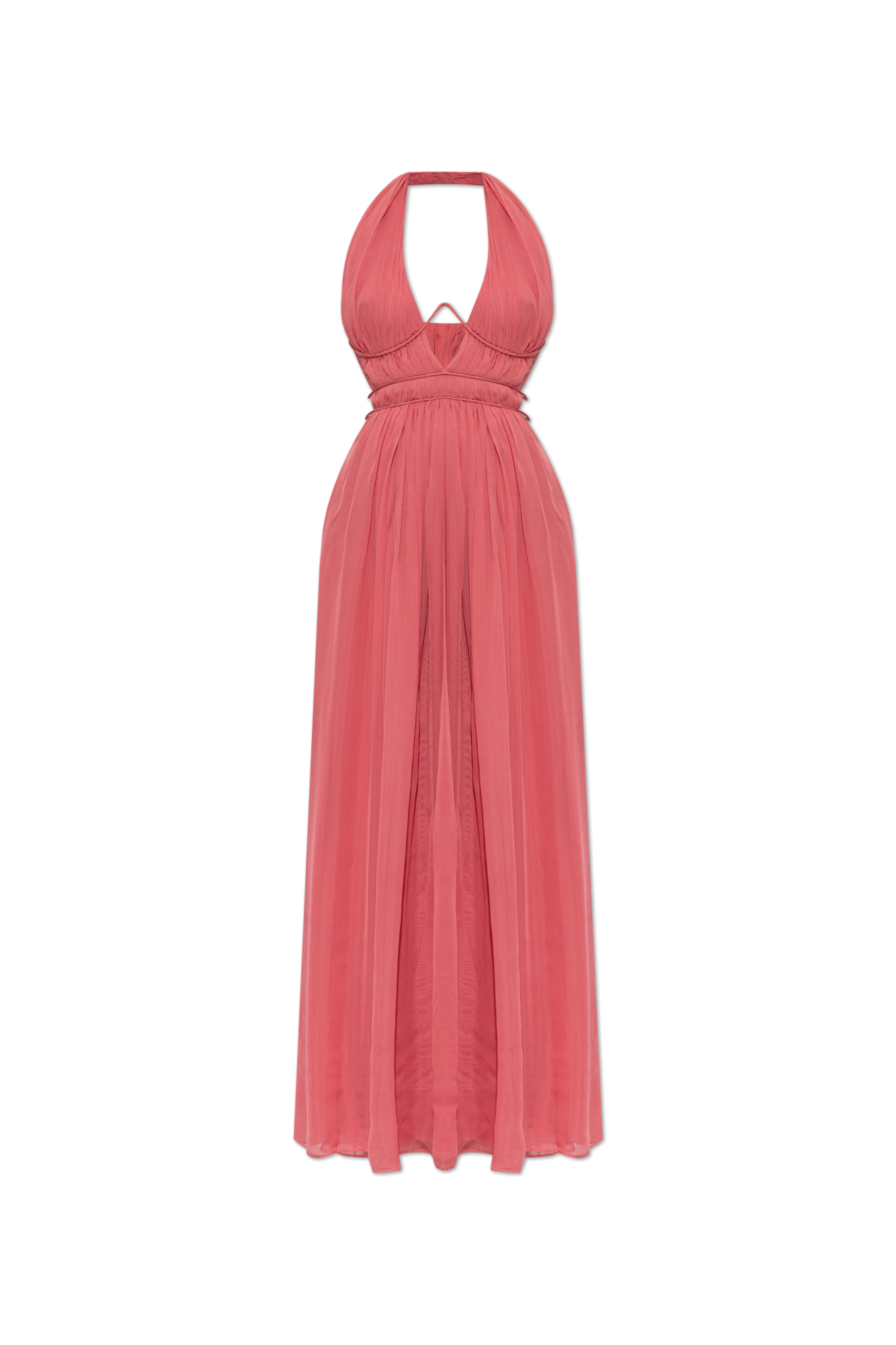 Mid Blue Stone CIRCULOSE® Future Denim Maxi Dress | GANNI CA